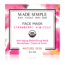 Million Marker Approved Products - Strawberry Hibiscus Face Mask (Mature Skin)