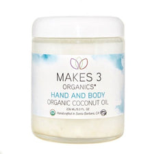 Million Marker Approved Products - Hand and Body Organic Coconut Oil