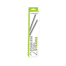 Million Marker Approved Products - Stainless Steel Straws (Set of 2)