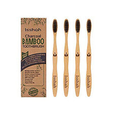 Million Marker Approved Products - Charcoal Bamboo Toothbrush (4-pack)