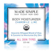Million Marker Approved Products - Chamomile Lime Body Moisturizer
