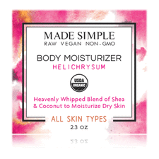 Million Marker Approved Products - Helichrysum Body Moisturizer