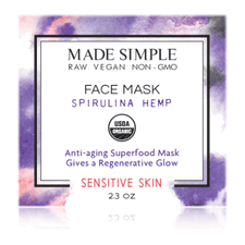 Million Marker Approved Products - Spirulina Hemp Face Mask (Sensitive Skin)