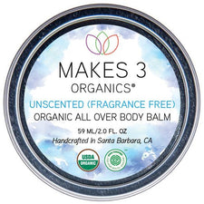Million Marker Approved Products - Unscented (Fragrance-Free) Organic All Over Body Balm