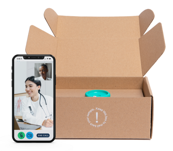 Million Marker test kit box and phone app