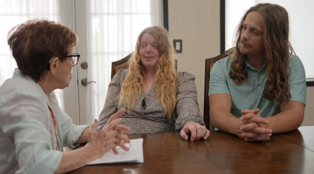 Couple from Netflix's The Plastic Detox reviewing their Million Marker results